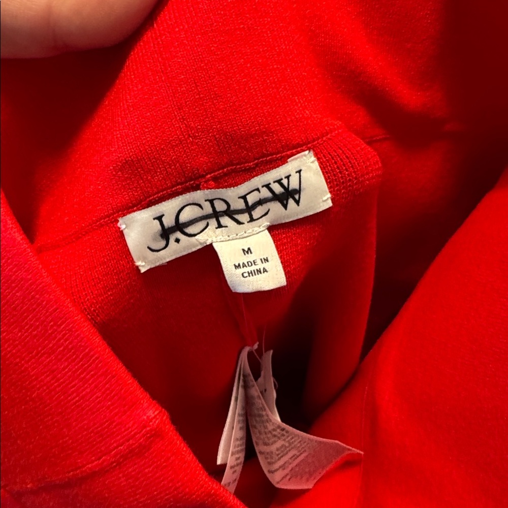J. Crew Delaney kickout sweater pant in Red - Picture 8 of 11